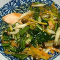 hocho's cooksnap of when they made 鮭の野菜あんかけ.