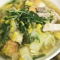 ミルクガラス's cooksnap of when they made 豚肉と白菜と厚揚げのフライパン煮.