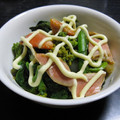 るる子's cooksnap of when they made ＋菜の花と鮭のサラダ風煮びたし＋.