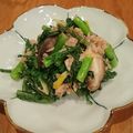 食いしん坊山ガール's cooksnap of when they made 春菊とシーチキンの酢の物.