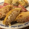 ゆいまーるん's cooksnap of when they made ～カリッと香ばしい～油揚げご飯詰め焼き.