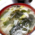 むぴょこぴょこん's cooksnap of when they made すぐに出来る♡えのきとワカメの中華スープ.
