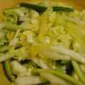 RedDaiYa's cooksnap of when they made シャキシャキ白菜と、キュウリのサラダ.