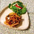 yesmama's cooksnap of when they made きのこあん豆腐ハンバーグ☆.