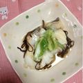 ぽぽきゅ's cooksnap of when they made タラのネギ塩こんぶ蒸し.