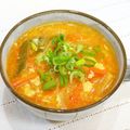 Ery's cooksnap of when they made ウェイパーで超簡単キムチスープ.