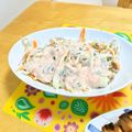 komutatata's cooksnap of when they made 居酒屋さんの糸コンと野菜の明太マヨソース.