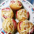 けんけん1016's cooksnap of when they made 苺とホワイトチョコレートのマフィン.