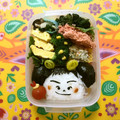 komutatata's cooksnap of when they made 幼稚園最後のお弁当にメッセージを＊.