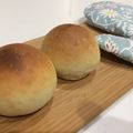 まる山まる子♡'s cooksnap of when they made 1時間で完成☆こねないパン【基本の生地】.