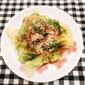 nikkijamie's cooksnap of when they made 簡単☆激旨！レタスのさっぱりお浸し.