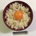みっふぃ♡♡'s cooksnap of when they made ☆簡単朝食☆焼き卵かけ御飯.