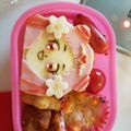 銀バニ's cooksnap of when they made はぐっとプリキュア♡キャラ弁.