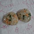 イチゴ、イチゴ。's cooksnap of when they made 鮭しらすチャーハン.