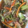 まゆまルイ's cooksnap of when they made たっぷり白菜とひき肉の旨煮.