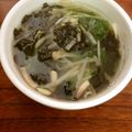 二角形's cooksnap of when they made ☆残り野菜と海苔のスープ☆.