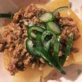 kona8's cooksnap of when they made 大根の煮物☆ひき肉あんかけ.