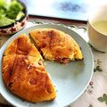 クックG0OZFM☆'s cooksnap of when they made アメリカンドッグ風パンケーキ.