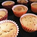 がちゃまみー's cooksnap of when they made 栗の甘露煮ときな粉のふっくらマフィン♪.