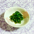 SP♪'s cooksnap of when they made 簡単一品！！我が家の定番　春菊のごま和え.