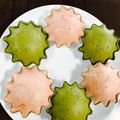 ジャマ's cooksnap of when they made ひな祭りに♪春らしい桜蒸しパン★餡入り.