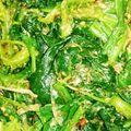 ニムークパパ's cooksnap of when they made 甘くないほうれん草の胡麻和えインゲンにも.