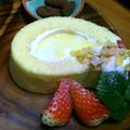 ごとさん。's cooksnap of when they made HMで簡単♥ぷるとろっプリンロールケーキ.
