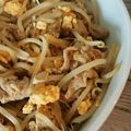 ムキサマ's cooksnap of when they made 節約！豚肉ともやしのオイスター炒め.