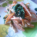 らんぴん's cooksnap of when they made キャベツとささみのゴマダレ合え.