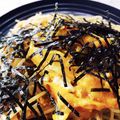 myumyuシンバ's cooksnap of when they made のり玉スパゲティ.