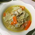 ちょちょこ✫'s cooksnap of when they made 寒い冬に！韓国料理鶏タッコムタンクッパ.