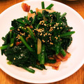 itushiki's cooksnap of when they made 簡単 ほうれん草とベーコン炒め.