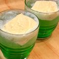 ChunChun☆≡'s cooksnap of when they made 家の炭酸水！メロンソーダ＆クリソー♪.