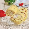 まんまるたまご's cooksnap of when they made フランボワーズロールケーキ　.