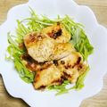 ふるさとのふゆいちご's cooksnap of when they made 鶏むね肉の生姜焼き.