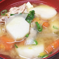 卵せんべい's cooksnap of when they made 里芋と豚肉の味噌汁.