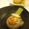 まちゅたろう's cooksnap of when they made 蕪を器に見立てて　カブの鶏詰め煮.