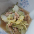 まゆみきママ's cooksnap of when they made 白菜と油揚げの煮浸し.