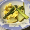 クックPEVDFZ☆'s cooksnap of when they made アスパラとじゃがいもの卵炒め.