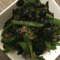 ぽんぽこぽん☆'s cooksnap of when they made 苦味が消える！ピーマンとワカメの鰹節炒め.