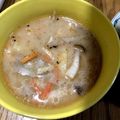 ファルコん☆'s cooksnap of when they made じゃがいもとごぼうだけ♪美味しい根菜汁.