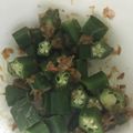 クックLBN3YE☆'s cooksnap of when they made ビールが進む…オクラ梅まぶし！.