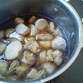MofeMofee's cooksnap of when they made 里いもの鳥肉煮.