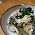 asupinya21's cooksnap of when they made 簡単♪ひき肉と春菊の卵とじ丼.