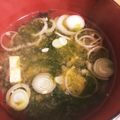 ねるねるねーるね☆'s cooksnap of when they made ✿旬✿生海苔と豆腐のお味噌汁.
