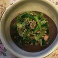 クックCZ4VE0☆'s cooksnap of when they made 超簡単副菜☆小松菜シーチキン☆生姜風味.
