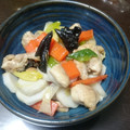 あっこ☺'s cooksnap of when they made ごま油がそそる！鶏ももと里芋のネギ塩炒め.