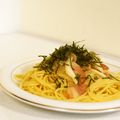 ななクレープ's cooksnap of when they made 長ネギ☆ベーコン☆しめじの和風パスタ.