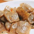 Frakit's cooksnap of when they made こんにゃくの甘辛煮.