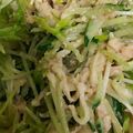 po5296's cooksnap of when they made 豆苗と切り干し大根のサラダ 梅風味.